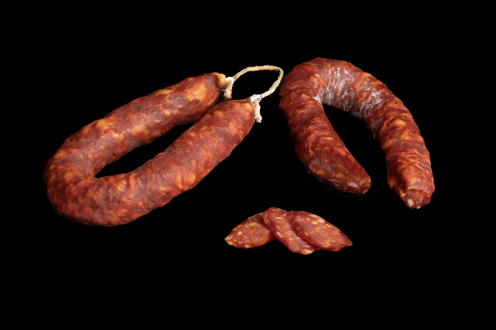 Salsiccia Curva Rossa Dolce - Salumi del Castello