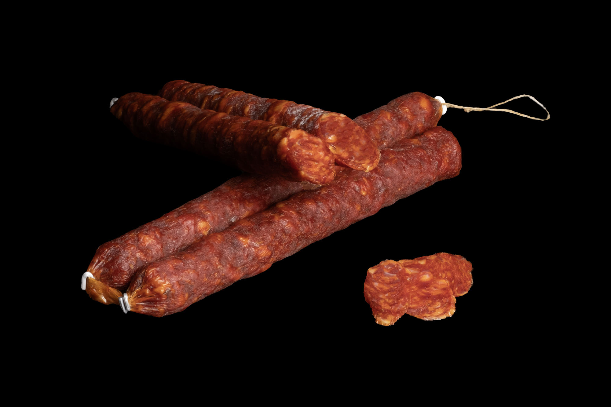 Salsiccia Lunga Rossa Dolce - Salumi del Castello