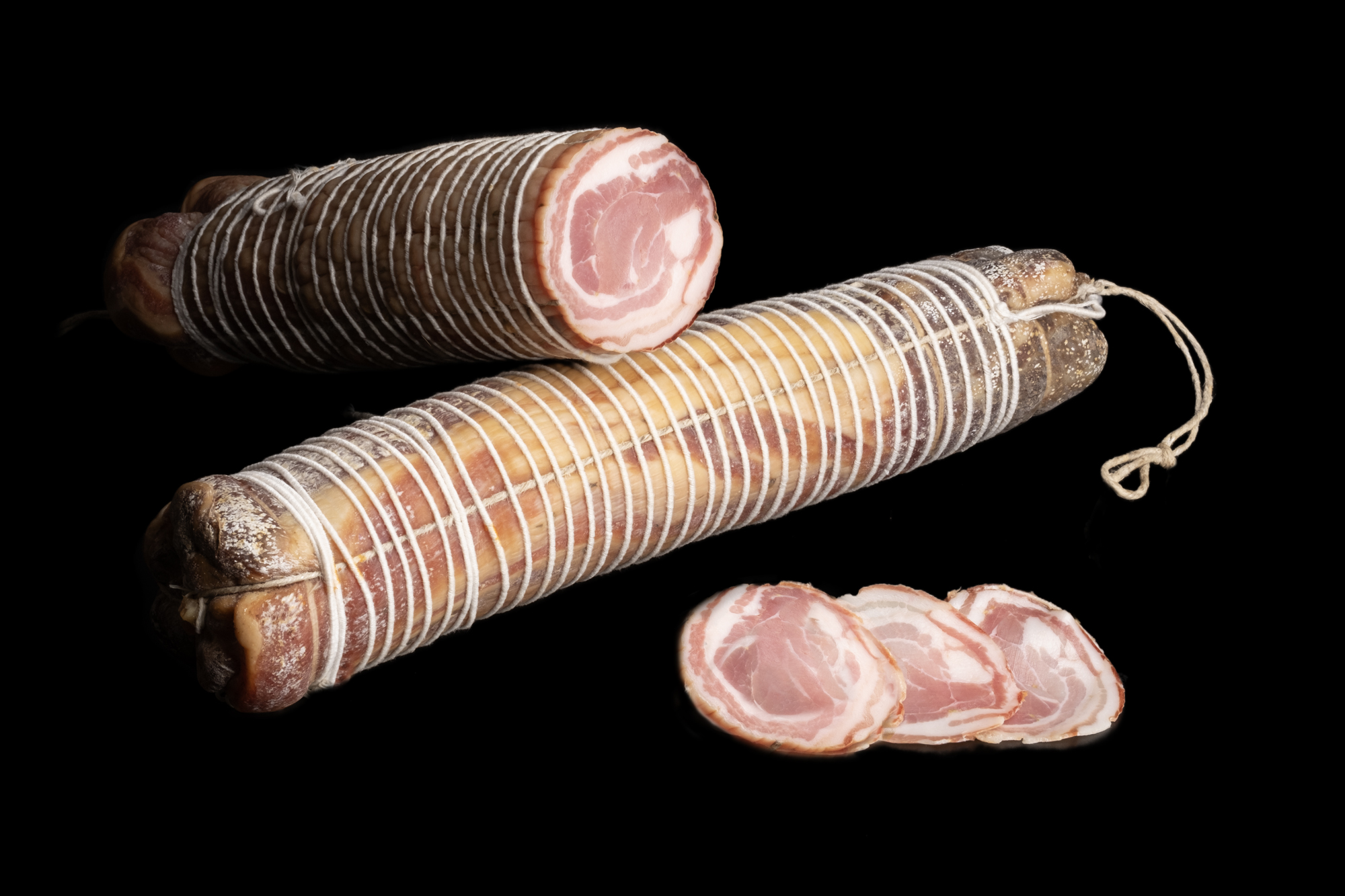 Pancetta Arrotolata Dolce - Salumi del Castello